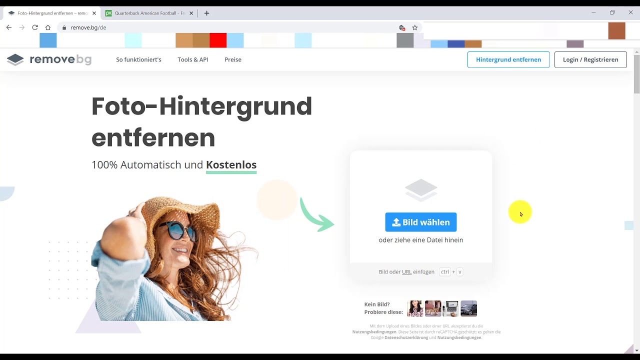 How to Hintergrund aus Bildern entfernen mit Remove Background YouTube