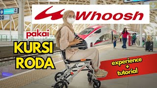 Naik KCIC Pakai Kursi Roda: Seberapa Mudah⁉️ Review ONEMED Comfort AN3.1 Travelling Wheelchair