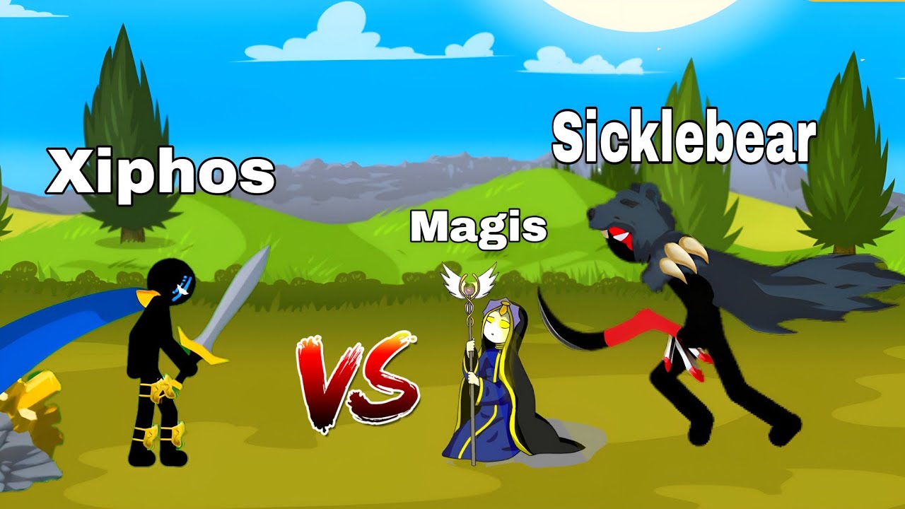 Stick War 3 - Xiphos vs Sticklebear x Magikill | Stick War Legacy 3 ...