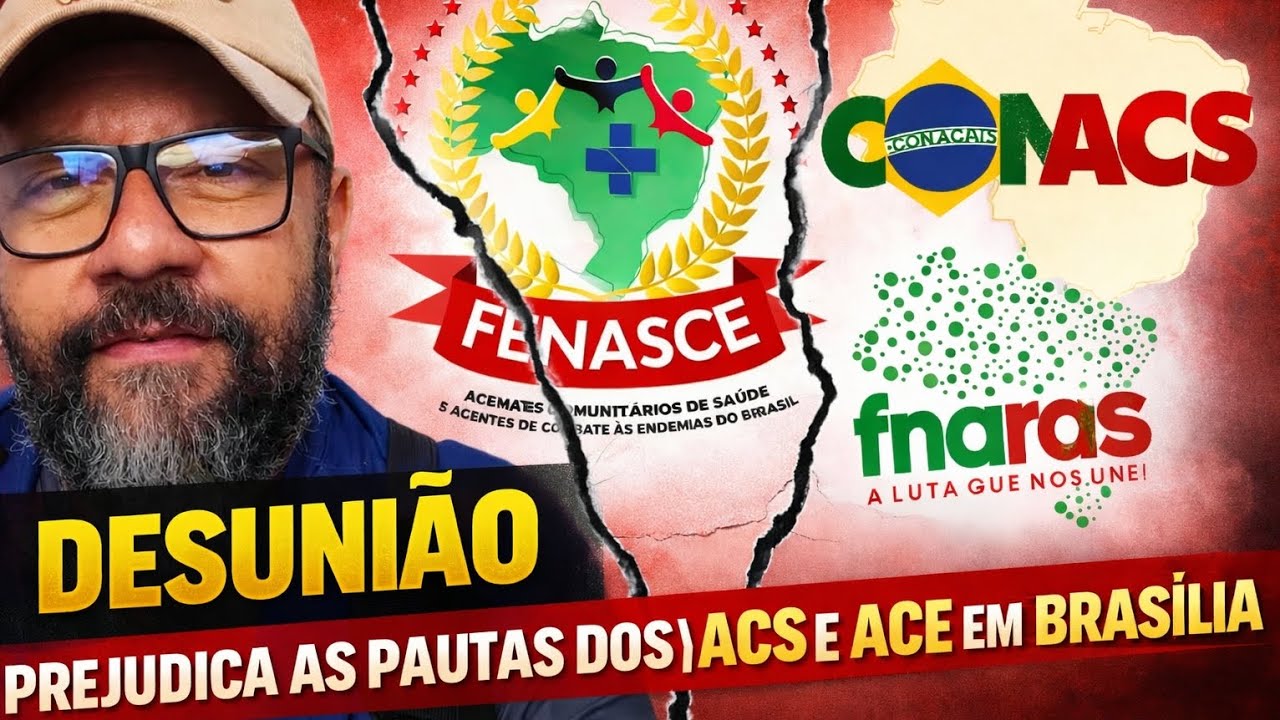 Atenção: A DESUNIÃO entre AS ENTIDADES pode PREJUDICAR nossas em Brasília.