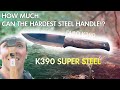 We tried everything to break this knife and FAILED | Breaking our best knife...