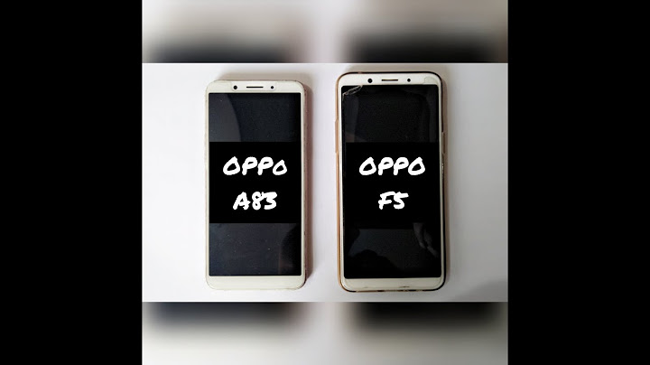 So sánh oppo a83 và oppo f5 năm 2024