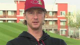 Brady Singer sits down for interview