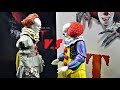 Taking a look at Neca's Ultimate IT '17 and '90s  Pennywise figures