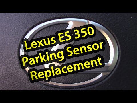 Lexus ES350 Parking Sensor Replacement w/Bumper Removal