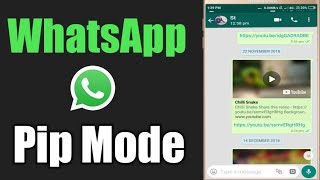 how to use pip in whatsapp, picture in picture mode whatsapp screenshot 3