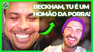 RESENHA GALÁTICA ENTRE RONALDO FENOMENO E DAVID BECKHAM | PODCAST LEGENDADO