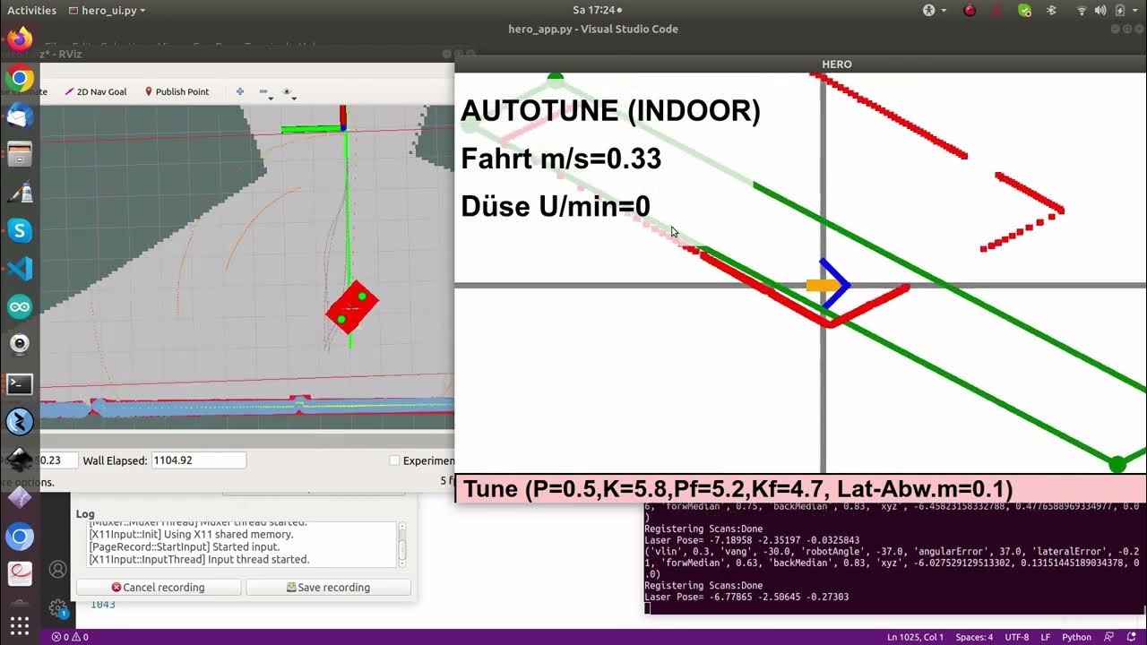 Robot Path Tracking Controller - Auto Tuner (Stanley Control Autotune ...