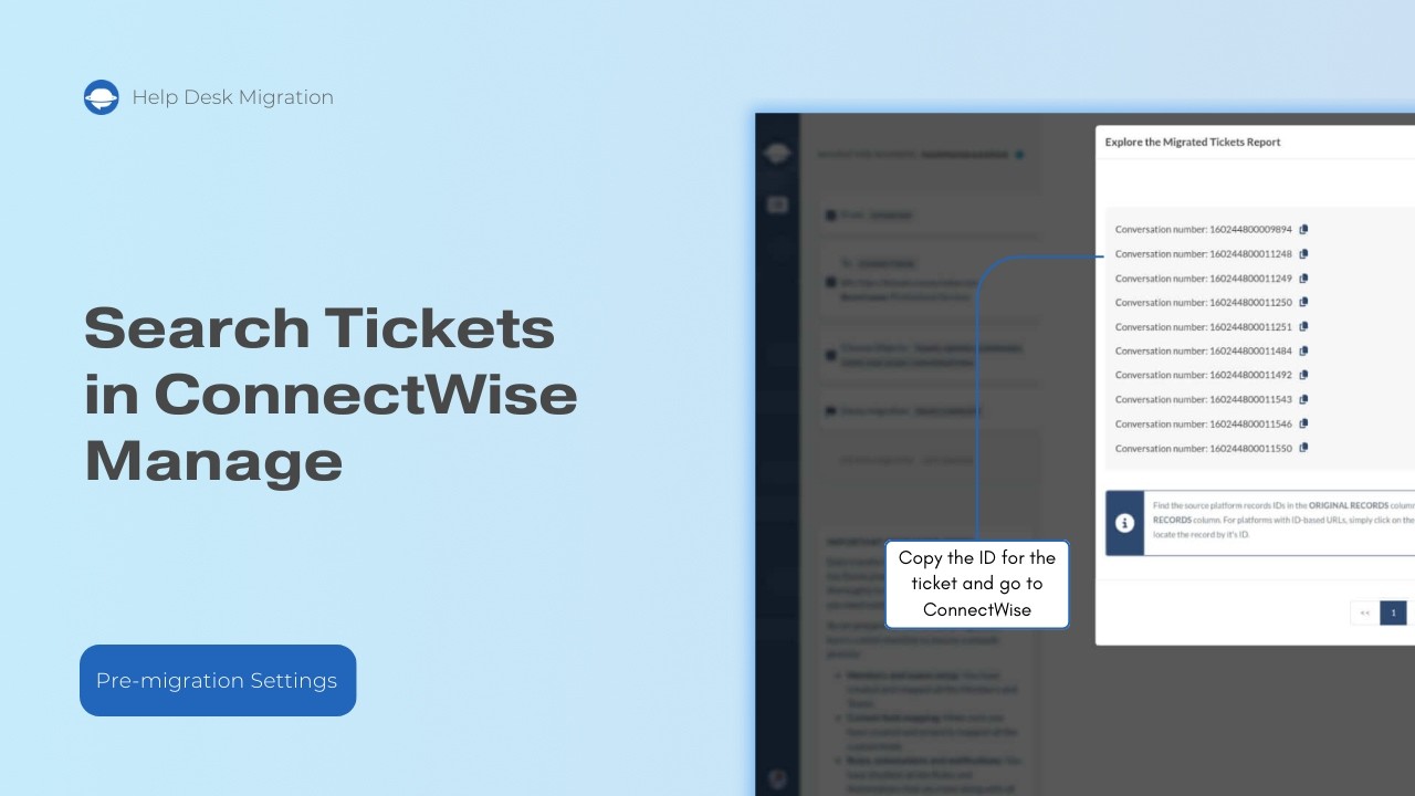 How to Search Tickets in ConnectWise Manage?