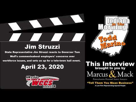 Indiana in the Morning Interview: Jim Struzzi (4-23-20)