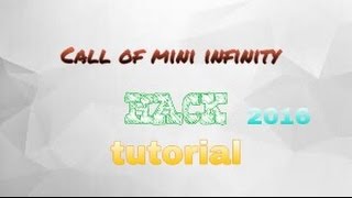 Call of mini infinity hack tutorial ●root needed●