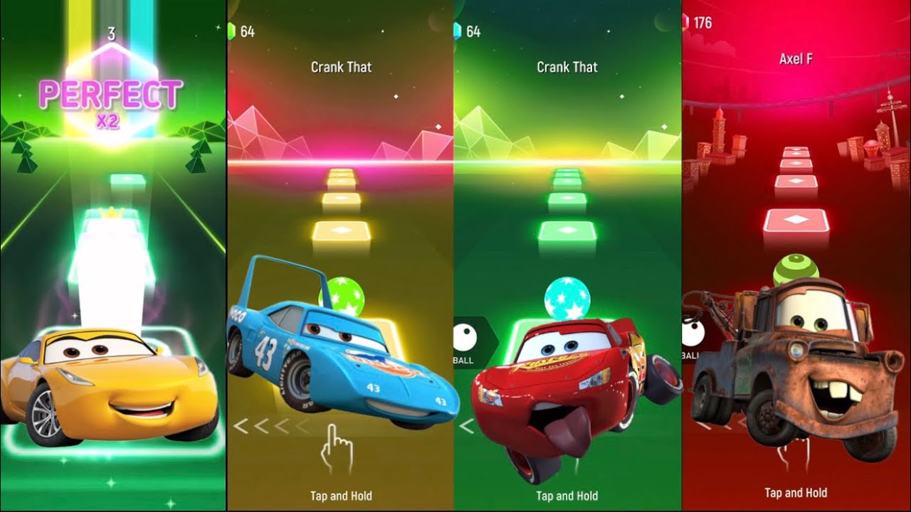 Super Speed McQueen – Tiles Hop Extreme Run! Lightning McQueen Turbo Speed – Tiles Hop Gameplay