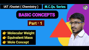 🟡Basic Concepts of Chemistry first chapter Osstet & Tgt PCM IAT By Mitu Sir Digital Learning Portal