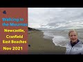 Walking the beach and promenade of Newcastle and Cranfield East Beach Co. Down, N. Ireland