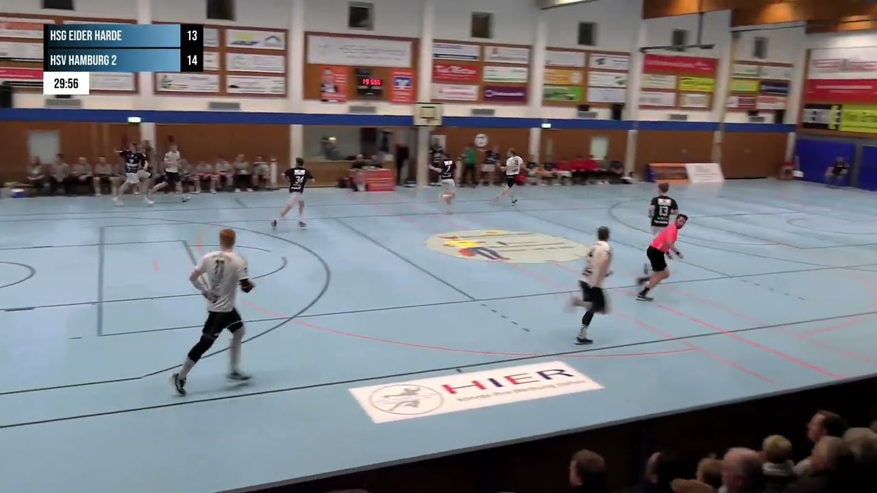 [SPIELBERICHT] HSG Eider Harde vs. HSV Hamburg 2 | SPRUNGWURF.TV