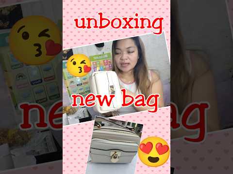 Unboxing New Bag from online shop👜