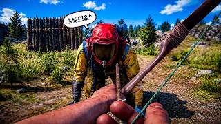 24-Hour Rust NOOB vs The Most TOXIC Server😂