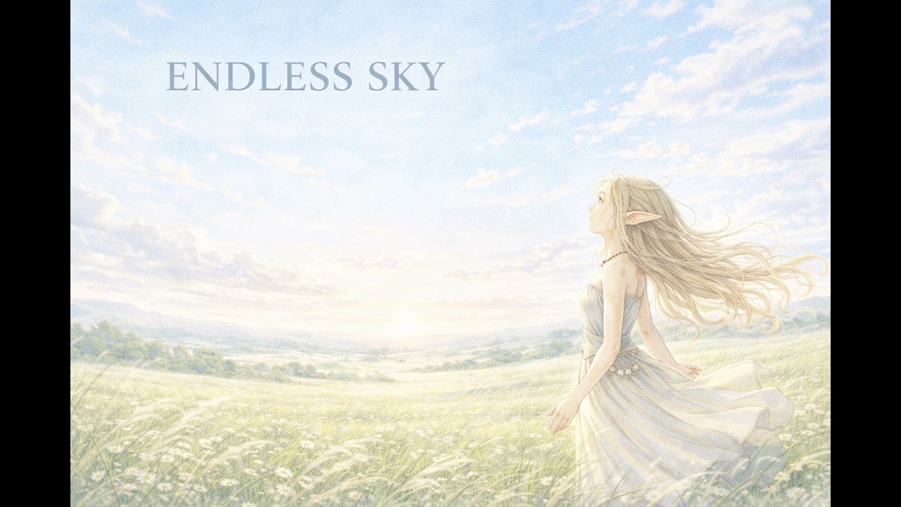 Endless Sky | Bright & Soothing Meadow Ambient (No Vocals)
