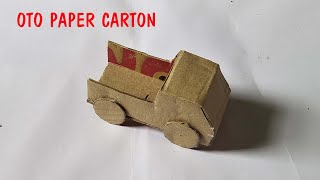 How To Make A Car Out Of Cardboard @paperorigamicrafts