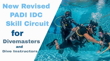 PADI IDC Skills Circuit 🔥 PADI Divemaster Skill Circuit • Neutrally Buoyant