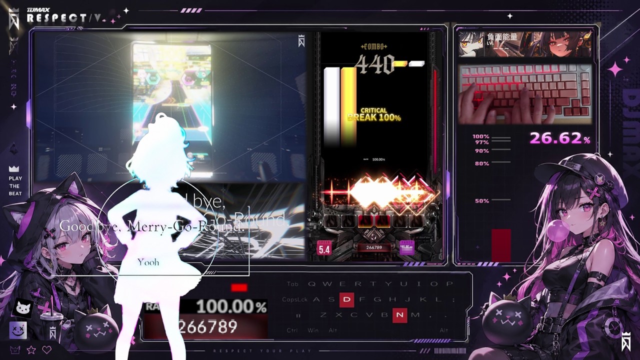 マロッちぇページ DJMAX Respect VxO.N.G.E.K.I. Good bye, Merry-Go-Round. 6B MX