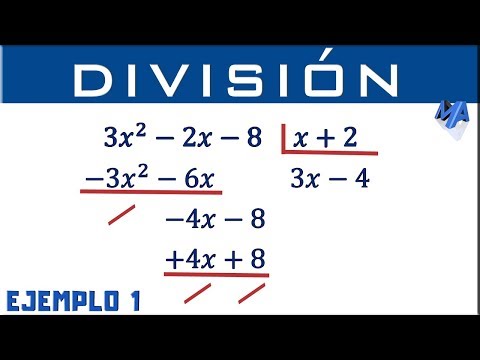 Video: ¿Cómo se divide un polinomio?