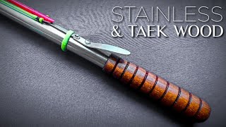 Membuat Simpel Spearfish dari Bahan Stainless & Kayu