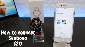 How to connect Senbono S20 with phone F Fit Android App