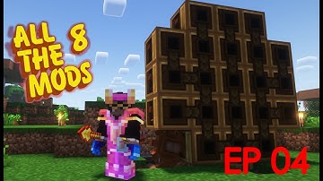 ATM8 episode 4, making crushing wheels