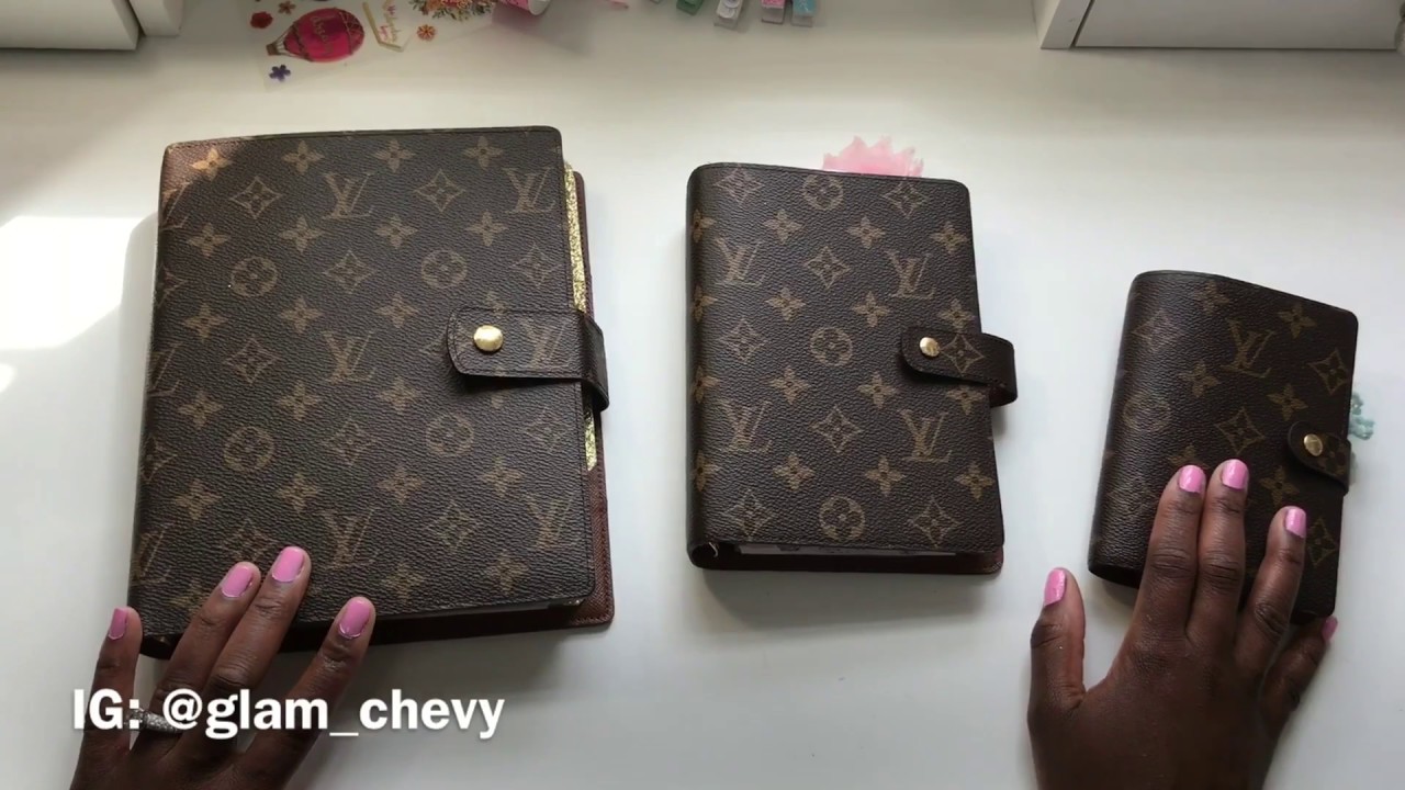 LV MEDIUM RING AGENDA COVER PM vs MM * Louis Vuitton UNBOXING + COMPARISON  * That's Her Language 