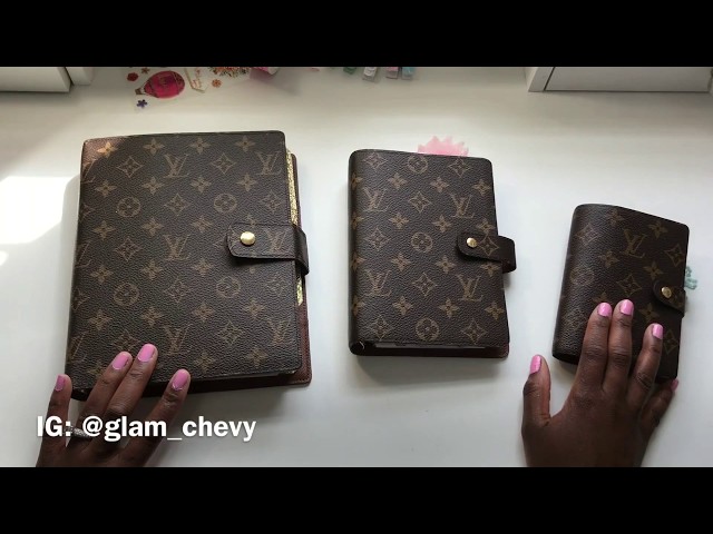 LOUIS VUITTON AGENDA COMPARISON  GM vs MM vs PM  WHICH SIZE IS RIGHT  FOR YOU  YouTube