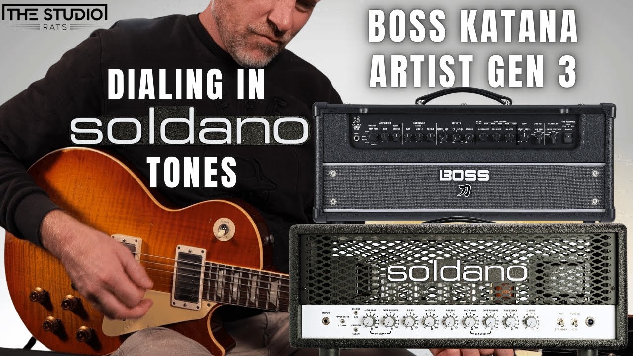 Get the BEST Soldano TONE on Your Boss Katana Artist Gen 3! - YouTube
