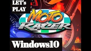 Moto Racer game on Windows 10 download link in description screenshot 4