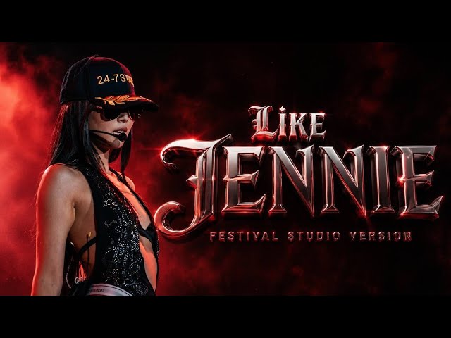 JENNIE - ‘Intro/Like JENNIE/Outro’ [OPEN'ER FESTIVAL] | Live Studio Version