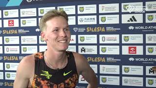 American Ethan Strand Shocks Everyone With Silesia Diamond League 1500m Win [interview]