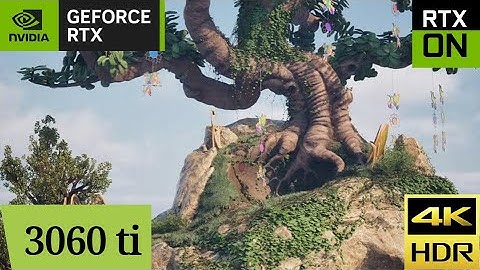 Bonsai Diorama Demo 3060 ti 4k hdr