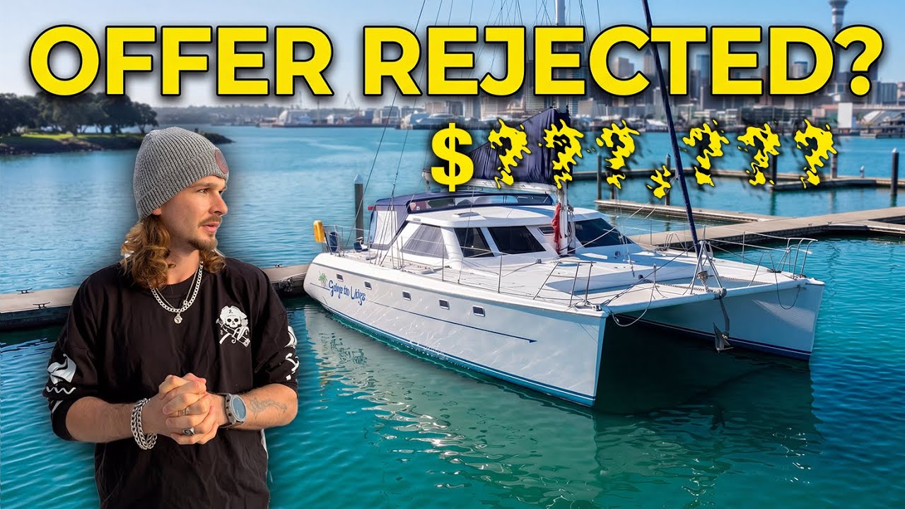 ⁣I Found My Dream Catamaran… But Will They Accept My Offer?