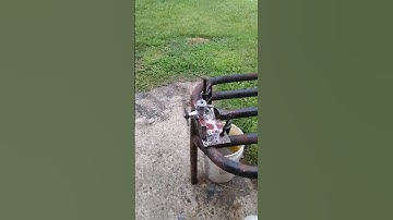 TONO 5cc rc glow model airplane engine running