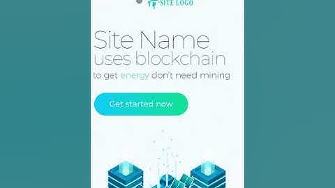 GC HYIP Template 802 Mobile View