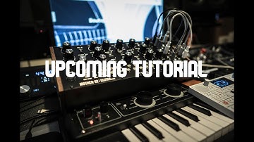 UPCOMING - Moog Bass in style of Stephan Bodzin #Tutorial #Ableton #Bodzin #Moog