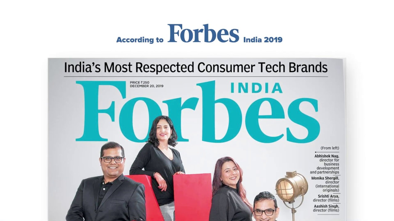 Anchor by Panasonic felicitated by Forbes India YouTube