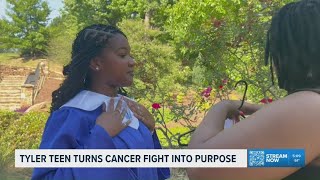 Tyler teen celebrates high school graduation after surviving cancer four times