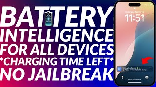 Get Battery Intelligence iOS 18 | All Devices | Battery Intelligence iPhone | Without Jailbreak