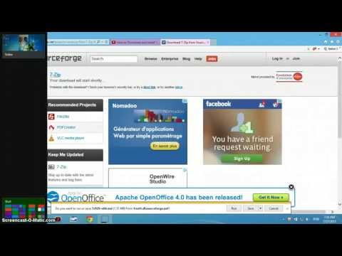 How to download 7 ZIP on windows 8,7,XP,VISTA
