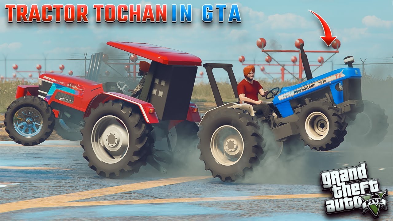 Arjun vs New Holland Tochan in GTA 5 | Punjabi GTA VIDEO #Ep32