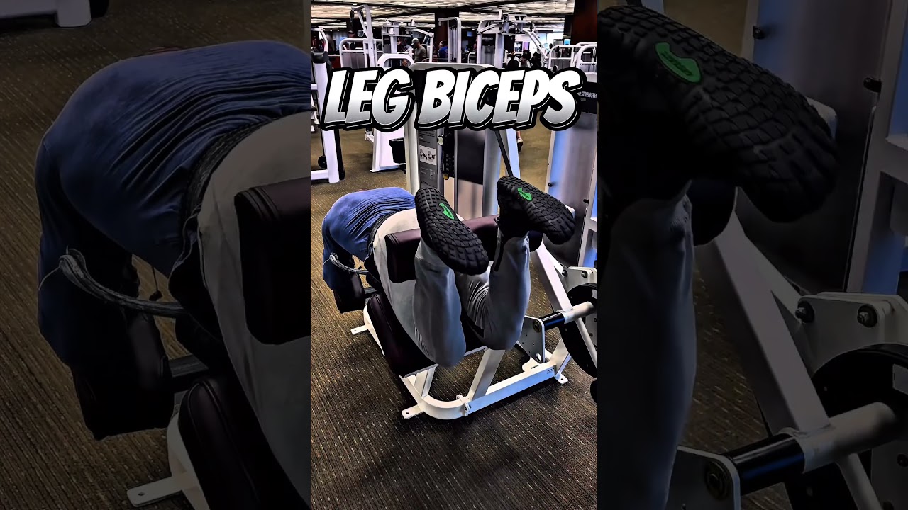 MOST EFFECTIVE WAY TO WORK YOUR HAMSTRINGS #LEGBICEPS #HAMSTRINGS #workout #motivation #workouttips