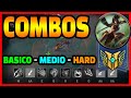 Nidalee - Combos para Principiantes