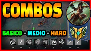 Nidalee - Combos para Principiantes