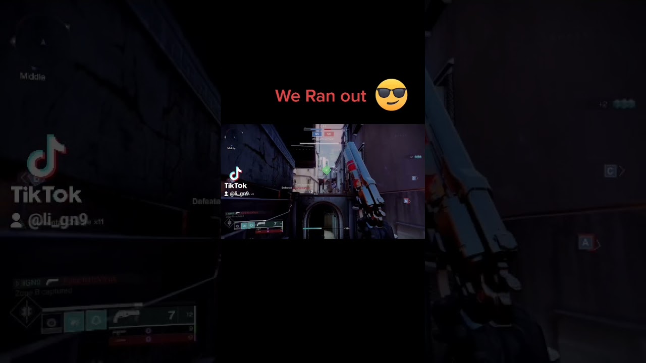 we ran out of medals | destiny 2