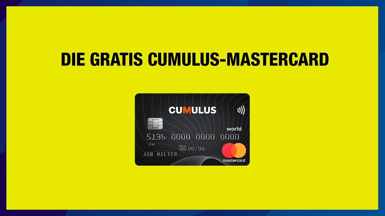 Die Gratis-Cumulus-Mastercard
